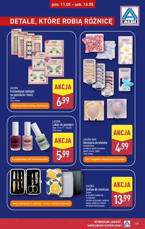 Aldi - gazetka promocyjna Pełny katalog! od poniedziałku 11.05 do soboty 16.05 - strona 25