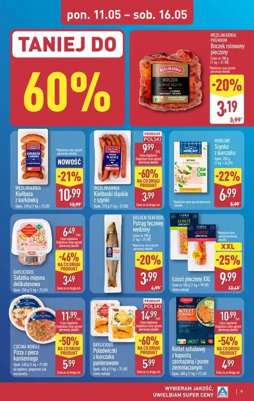 Aldi - gazetka promocyjna Pełny katalog! od poniedziałku 11.05 do soboty 16.05 - strona 9