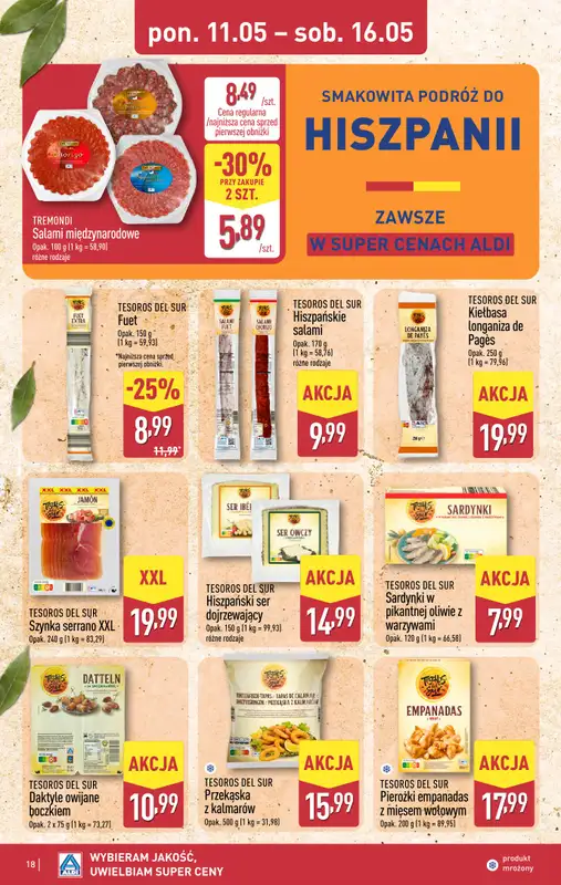 Aldi - gazetka promocyjna Pełny katalog! od poniedziałku 11.05 do soboty 16.05 - strona 18
