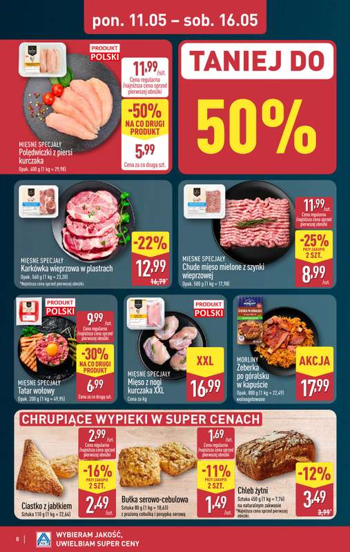 Aldi - gazetka promocyjna Pełny katalog! od poniedziałku 11.05 do soboty 16.05 - strona 8