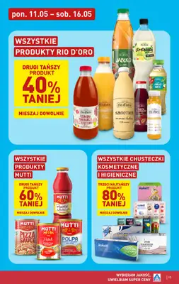 Aldi - gazetka promocyjna Pełny katalog! od poniedziałku 11.05 do soboty 16.05 - strona 15