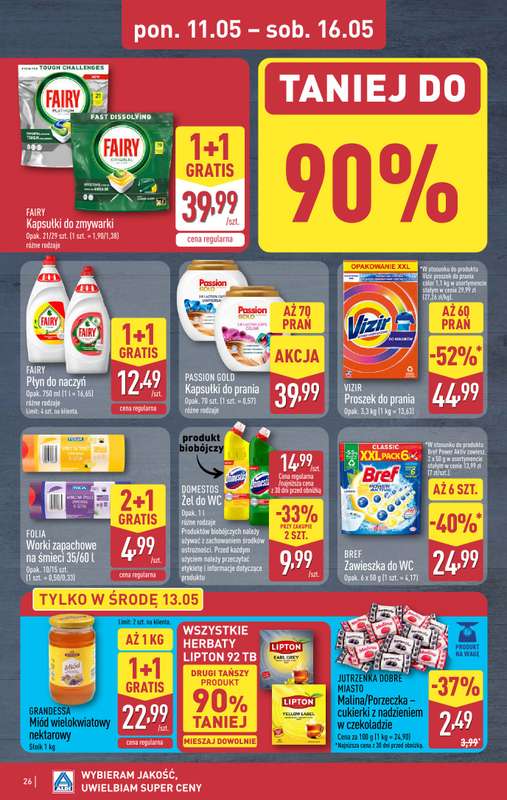 Aldi - gazetka promocyjna Pełny katalog! od poniedziałku 11.05 do soboty 16.05 - strona 26