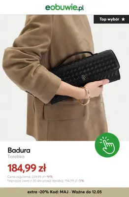 eobuwie.pl - gazetka promocyjna Do -25% na wybrane buty, torebki i dodatki przy zakupie 2 rzeczy od piątku 08.05 do wtorku 12.05 - strona 9