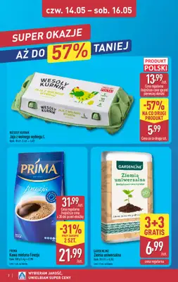Aldi - gazetka promocyjna Weekend super cen w Aldi! od czwartku 14.05 do soboty 16.05 - strona 2