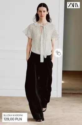Zara - gazetka promocyjna Stylowe bluzki damskie od piątku 08.05  - strona 4