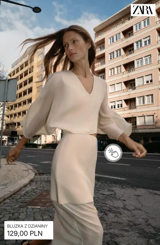 Zara - gazetka promocyjna Stylowe bluzki damskie od piątku 08.05  - strona 6