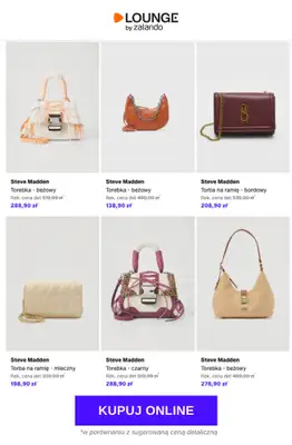 Lounge by Zalando - gazetka promocyjna Do -76%  Steve Madden - Torby & Akcesoria od piątku 08.05 do poniedziałku 11.05 - strona 4