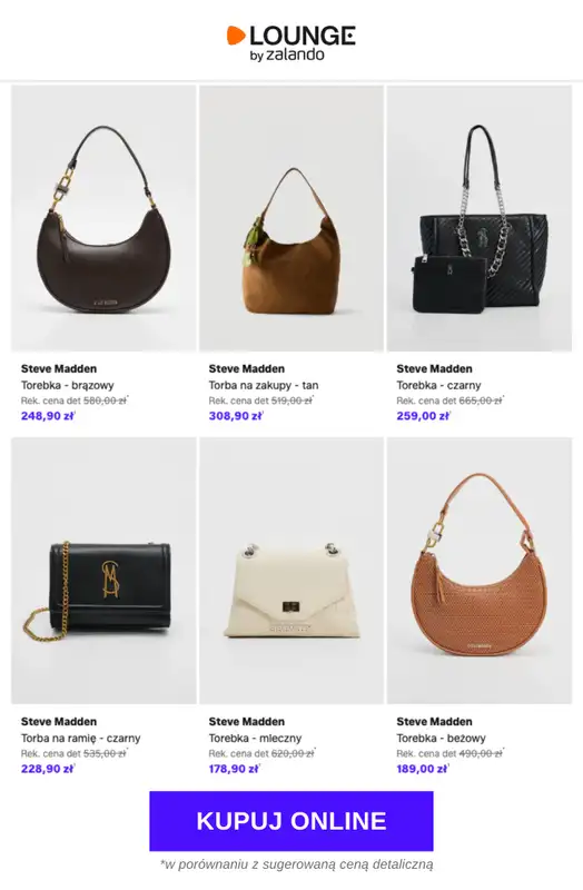Lounge by Zalando - gazetka promocyjna Do -76%  Steve Madden - Torby & Akcesoria   - strona 3