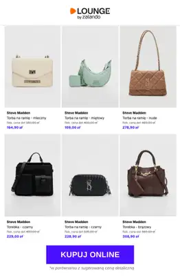 Lounge by Zalando - gazetka promocyjna Do -76%  Steve Madden - Torby & Akcesoria od piątku 08.05 do poniedziałku 11.05 - strona 2