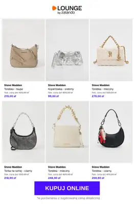 Lounge by Zalando - gazetka promocyjna Do -76%  Steve Madden - Torby & Akcesoria od piątku 08.05 do poniedziałku 11.05 - strona 10