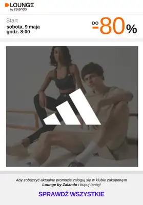 Lounge by Zalando - gazetka promocyjna Do -80% promocje na wybrane marki na WEEKEND! od soboty 09.05 do niedzieli 10.05