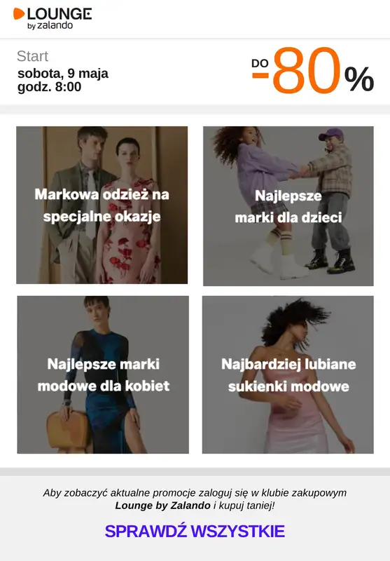 Lounge by Zalando - gazetka promocyjna Do -80% promocje na wybrane marki na WEEKEND! od soboty 09.05 do niedzieli 10.05 - strona 8
