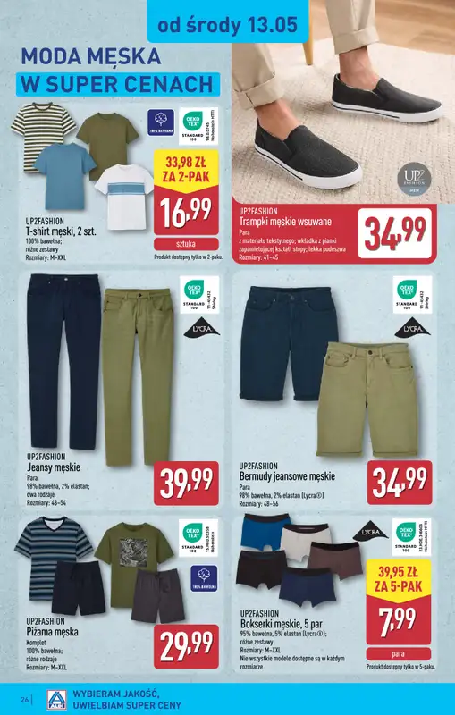 Aldi - gazetka promocyjna Wrocław, ul. Cukrowa 1: WIELKIE OTWARCIE już w ŚRODĘ: 13.05! od środy 13.05 do soboty 16.05 - strona 26