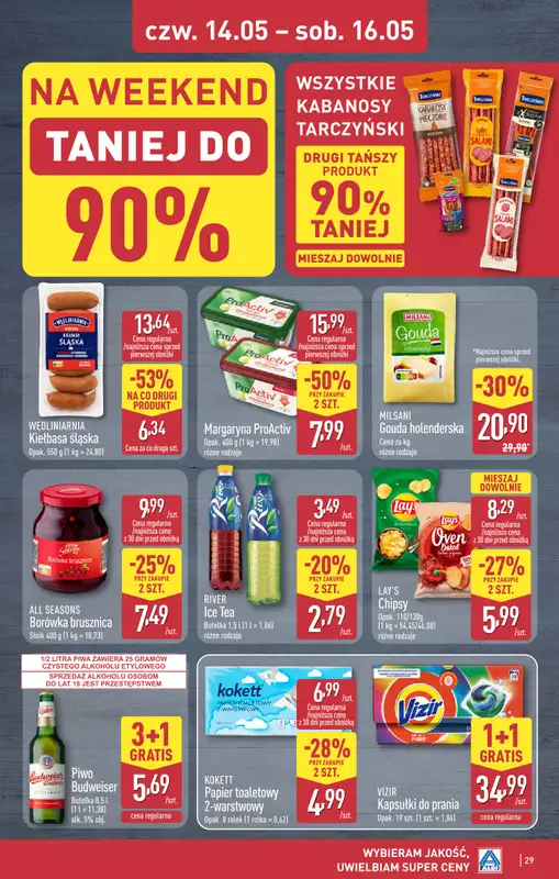 Aldi - gazetka promocyjna Wrocław, ul. Cukrowa 1: WIELKIE OTWARCIE już w ŚRODĘ: 13.05! od środy 13.05 do soboty 16.05 - strona 29
