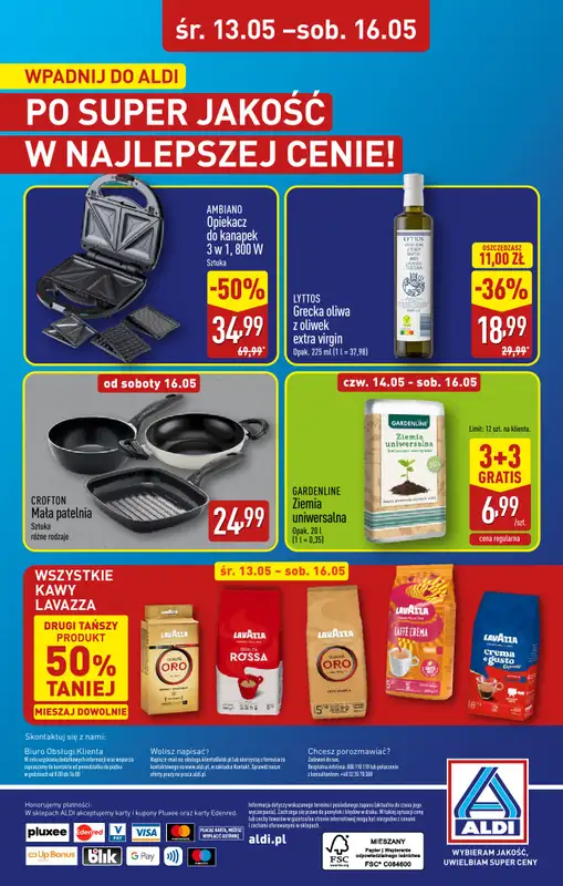 Aldi - gazetka promocyjna Wrocław, ul. Cukrowa 1: WIELKIE OTWARCIE już w ŚRODĘ: 13.05! od środy 13.05 do soboty 16.05 - strona 32