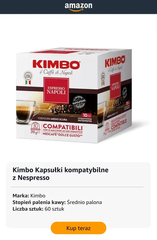 Amazon - gazetka promocyjna Kawa w kapsułkach – klasyczne i wyjątkowe smaki od piątku 08.05  - strona 5