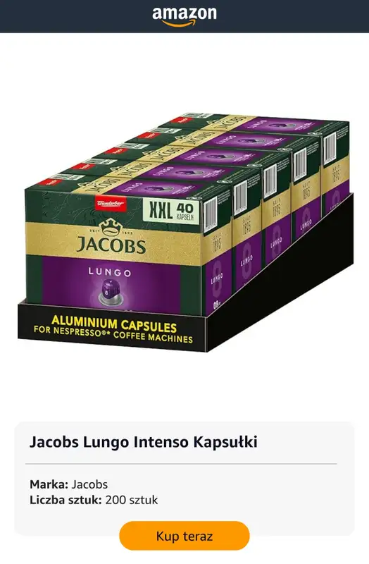Amazon - gazetka promocyjna Kawa w kapsułkach – klasyczne i wyjątkowe smaki od piątku 08.05  - strona 6