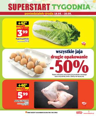 TOPAZ - gazetka promocyjna Nowa gazetka od czwartku, 14.05 od czwartku 14.05 do środy 20.05 - strona 3