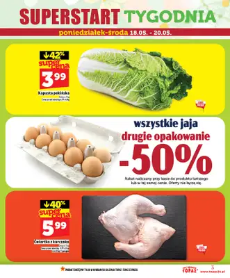TOPAZ - gazetka promocyjna Nowa gazetka od czwartku, 14.05 od czwartku 14.05 do środy 20.05 - strona 3