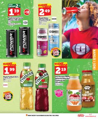 TOPAZ - gazetka promocyjna Nowa gazetka od czwartku, 14.05 od czwartku 14.05 do środy 20.05 - strona 41