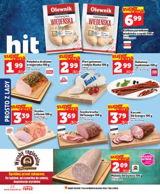 TOPAZ - gazetka promocyjna Nowa gazetka od czwartku, 14.05 od czwartku 14.05 do środy 20.05 - strona 22