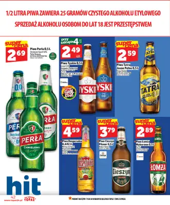 TOPAZ - gazetka promocyjna Nowa gazetka od czwartku, 14.05 od czwartku 14.05 do środy 20.05 - strona 42