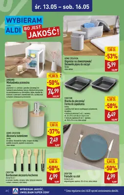 Aldi - gazetka promocyjna Warszawa, ul. Karolkowa 30/10: WIELKIE OTWARCIE już w ŚRODĘ: 13.05! od środy 13.05 do soboty 16.05 - strona 22