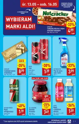 Aldi - gazetka promocyjna Warszawa, ul. Karolkowa 30/10: WIELKIE OTWARCIE już w ŚRODĘ: 13.05! od środy 13.05 do soboty 16.05 - strona 7