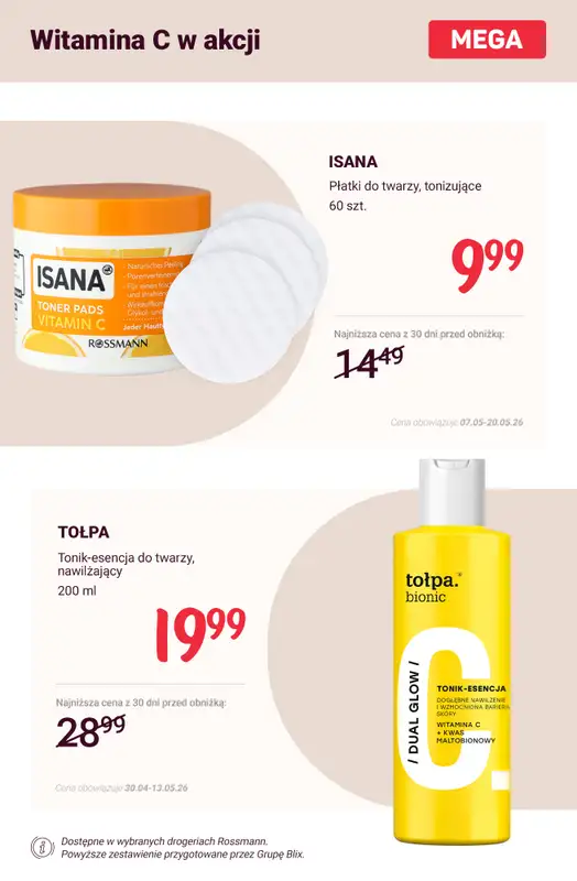 Rossmann - gazetka promocyjna Letni niezbędnik pielęgnacyjny - MEGA ceny! od soboty 09.05 do środy 13.05 - strona 6