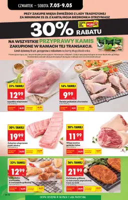 Biedronka - gazetka promocyjna Od czwartku, Z ladą tradycyjną od czwartku 07.05 do środy 13.05 - strona 32