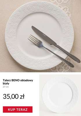 Wazon NOVO biały w geometryczny wzór