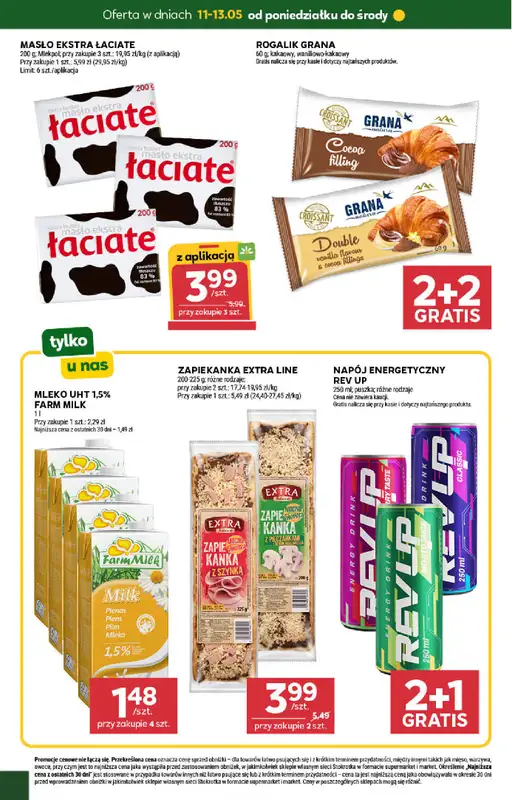 Stokrotka - gazetka promocyjna Hity na start od poniedziałku 11.05 do środy 13.05 - strona 2