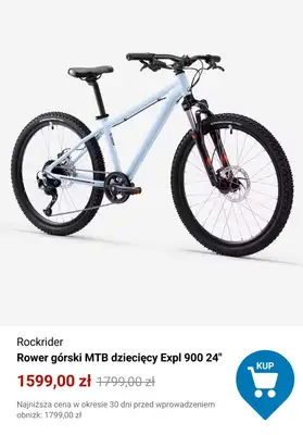 Decathlon - gazetka promocyjna Rowery dla całej rodziny od piątku 08.05  - strona 9