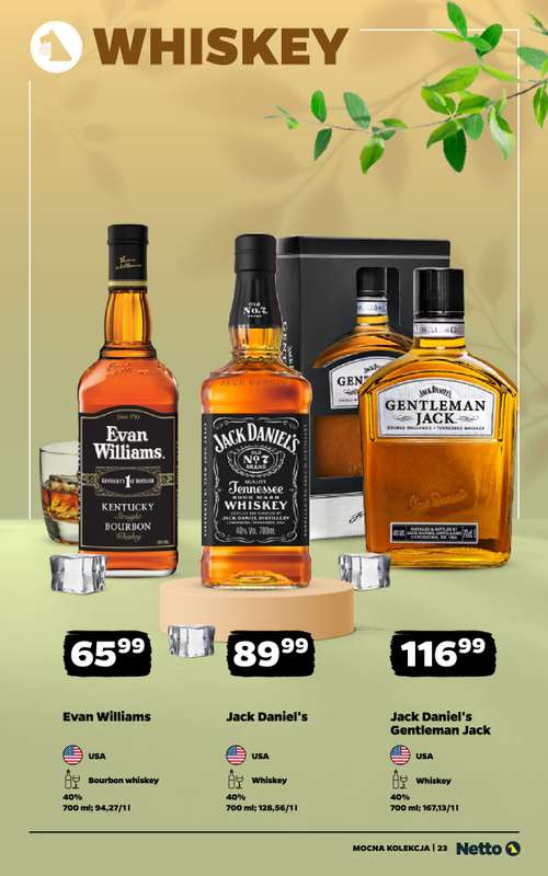 Netto - gazetka promocyjna Mocna Kolekcja - Mocne Alkohole  do soboty 23.05 - strona 23