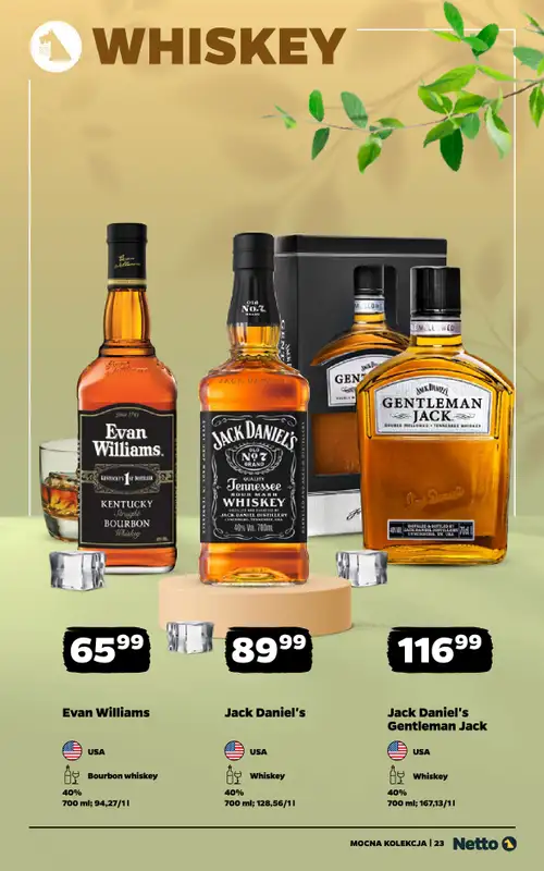 Netto - gazetka promocyjna Mocna Kolekcja - Mocne Alkohole  do soboty 23.05 - strona 23