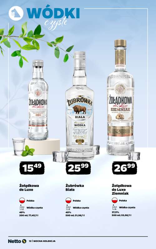 Netto - gazetka promocyjna Mocna Kolekcja - Mocne Alkohole  do soboty 23.05 - strona 12