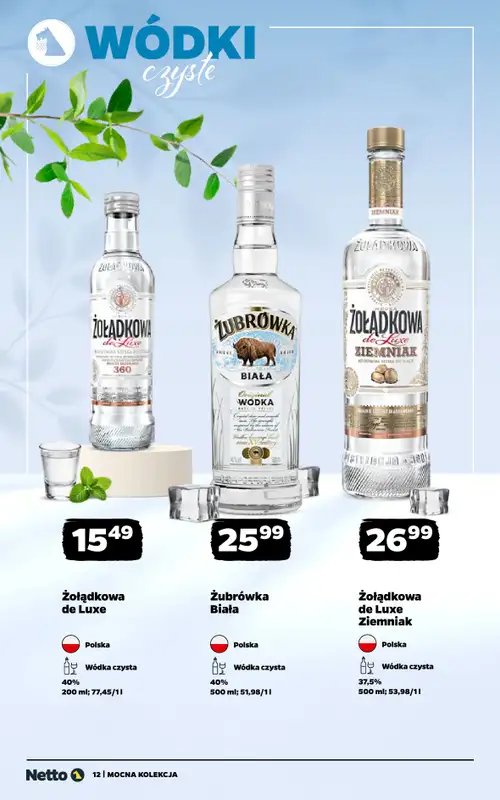 Netto - gazetka promocyjna Mocna Kolekcja - Mocne Alkohole  do soboty 23.05 - strona 12