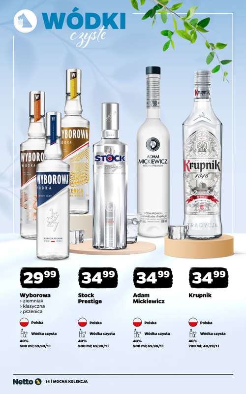 Netto - gazetka promocyjna Mocna Kolekcja - Mocne Alkohole  do soboty 23.05 - strona 14