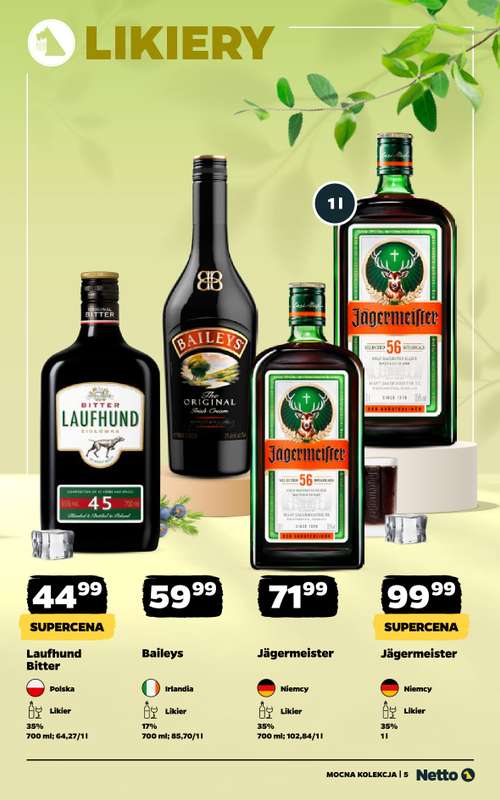 Netto - gazetka promocyjna Mocna Kolekcja - Mocne Alkohole  do soboty 23.05 - strona 5