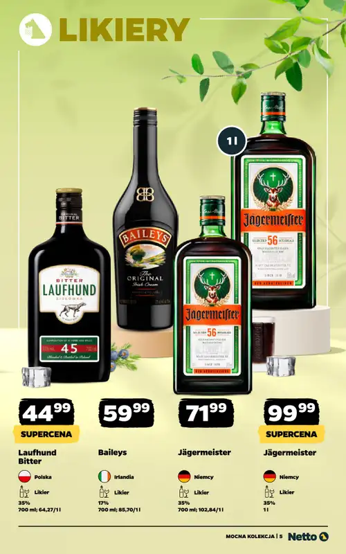 Netto - gazetka promocyjna Mocna Kolekcja - Mocne Alkohole  do soboty 23.05 - strona 5
