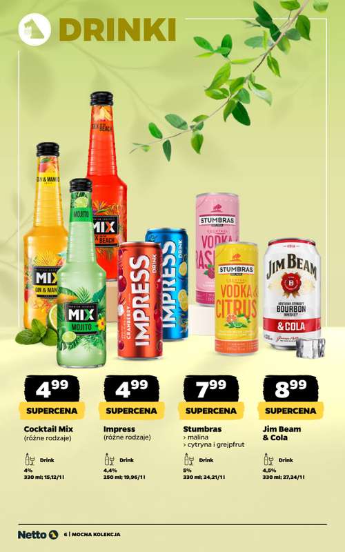 Netto - gazetka promocyjna Mocna Kolekcja - Mocne Alkohole  do soboty 23.05 - strona 6