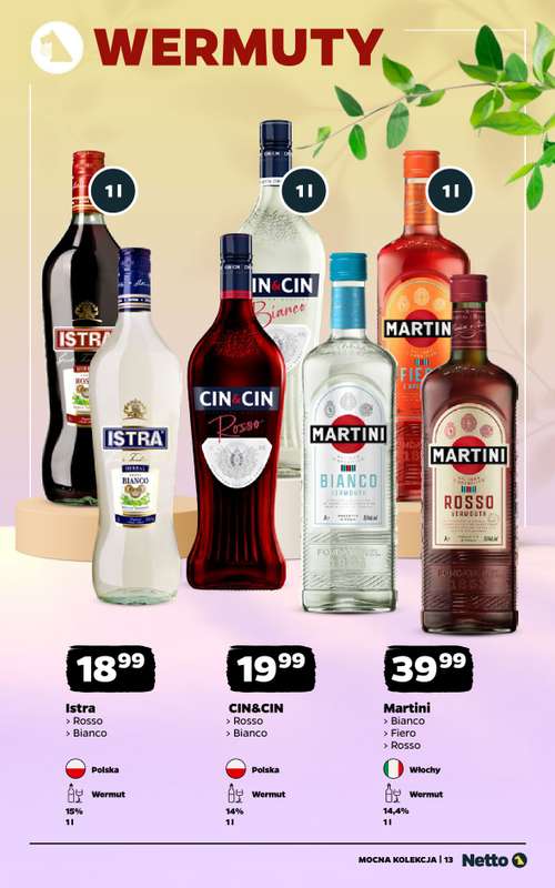Netto - gazetka promocyjna Mocna Kolekcja - Wina  do soboty 23.05 - strona 13