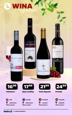 Netto - gazetka promocyjna Mocna Kolekcja - Wina  do soboty 23.05 - strona 12