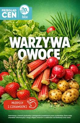 Dino - gazetka promocyjna Owoce i warzywa - przegląd cen i ciekawostki od poniedziałku 11.05 do niedzieli 17.05