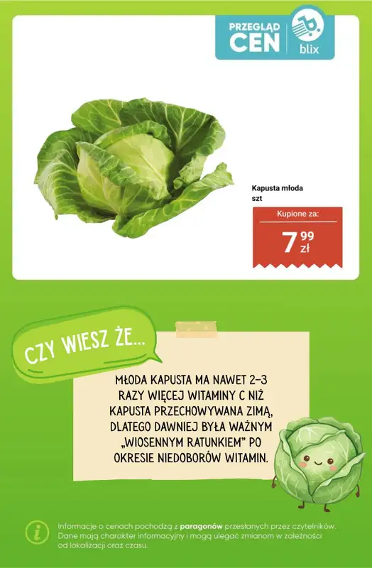 Dino - gazetka promocyjna Owoce i warzywa - przegląd cen i ciekawostki od poniedziałku 11.05 do niedzieli 17.05 - strona 7
