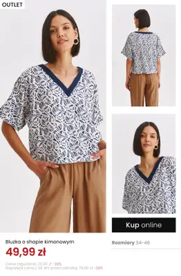 Top Secret - gazetka promocyjna Outlet już od 39,99 zł od piątku 08.05 do poniedziałku 18.05 - strona 8