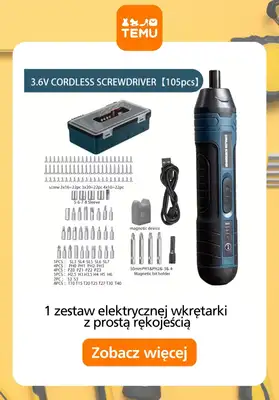 Temu - gazetka promocyjna Narzędzia do domu od piątku 08.05  - strona 13