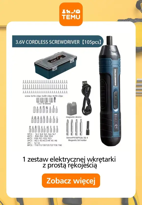 Temu - gazetka promocyjna Narzędzia do domu od piątku 08.05  - strona 13