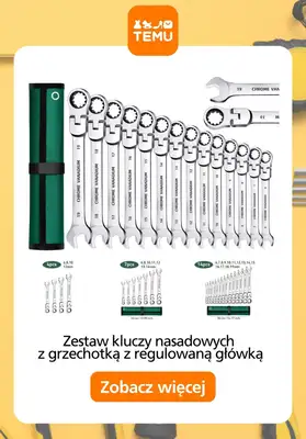 Temu - gazetka promocyjna Narzędzia do domu od piątku 08.05  - strona 5