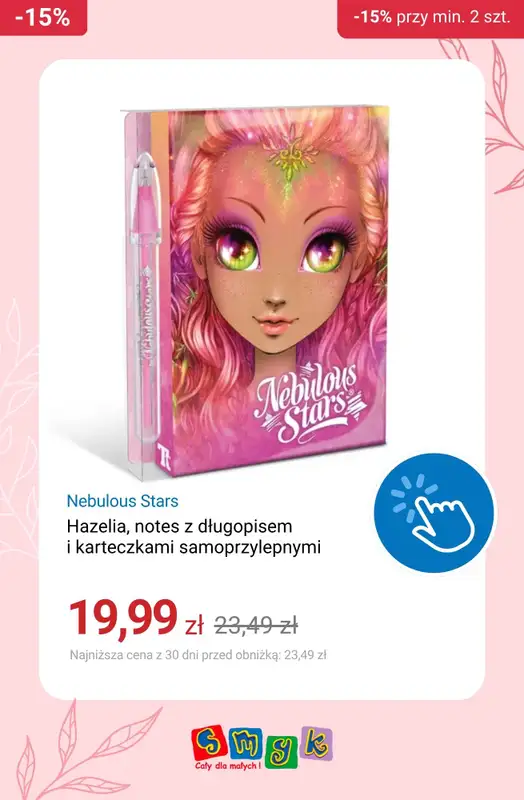 Smyk - gazetka promocyjna -15% przy zakupie min. 2 produktów od piątku 08.05 do poniedziałku 11.05 - strona 6